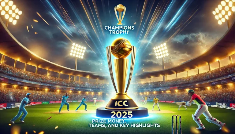 ICC Champions Trophy 2025 Prize Money, Teams, and Key Highlights