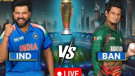  India vs Bangladesh Champions Trophy live 2025