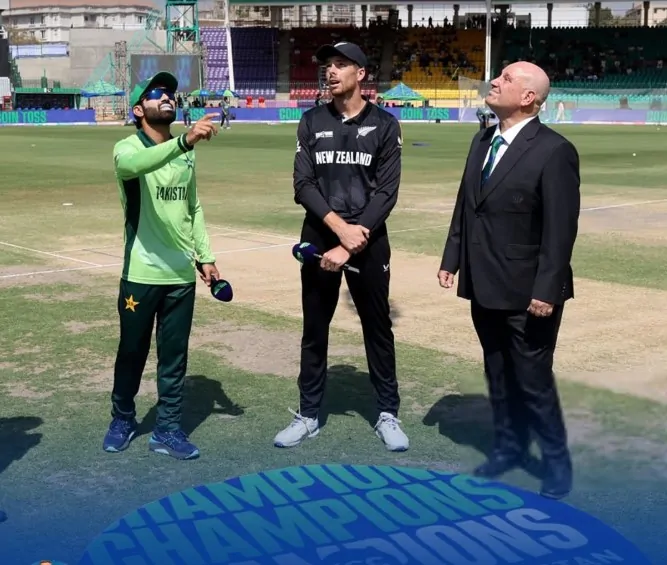 New Zealand vs Pakistan Match;  First win Against Pakistan in ICC Champions Trophy